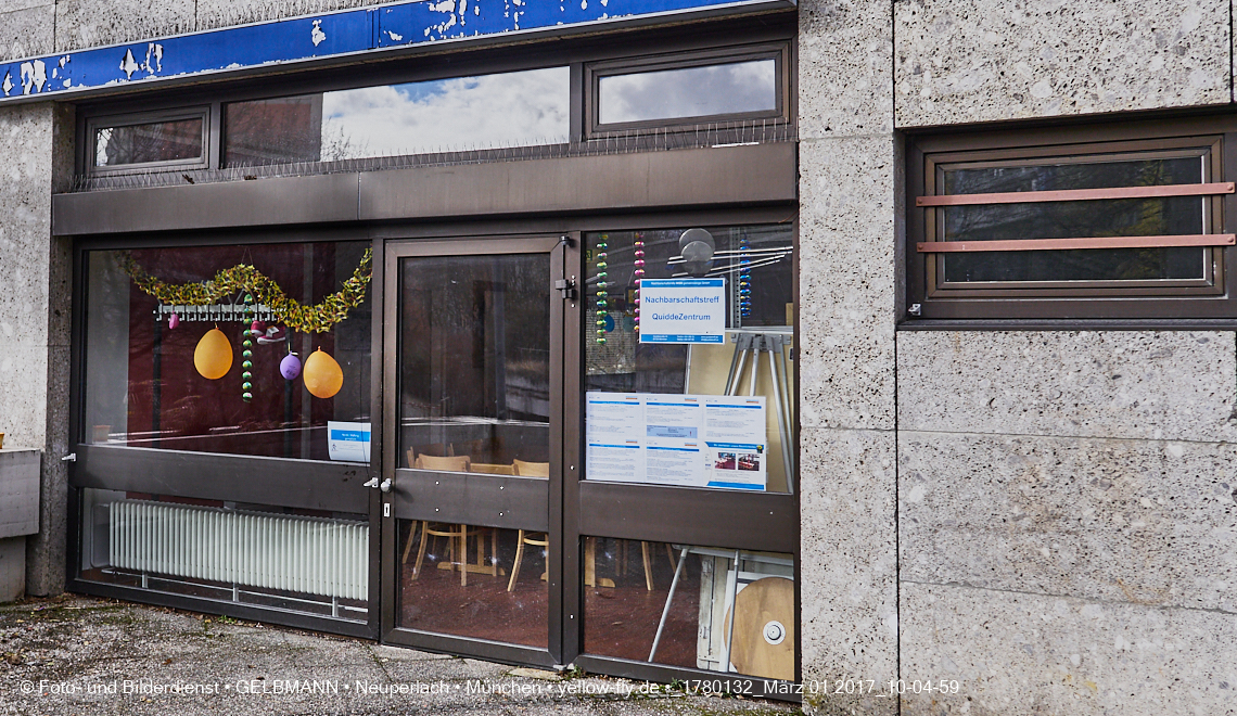 01.03.2017 - die Abrissbaustelle Quiddezentrum in Neuperlach